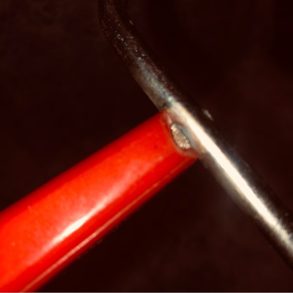 Retro Red Handled Bakelite cheese cutter from the early 40s, a great collectible - Picture 3 of 7